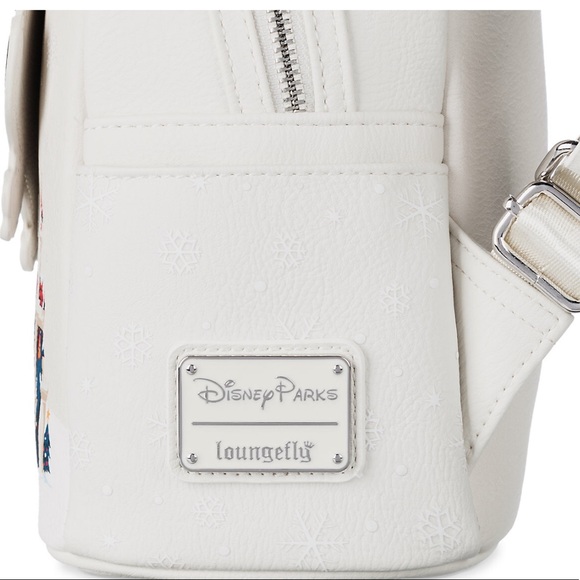 Mickey and Minnie Mouse Holiday Loungefly backpack and Matching Minnie Ears main image 4